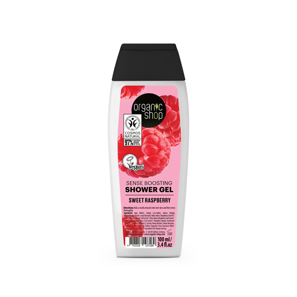 Gel de dus Organic Shop Sweet Raspberry 100 ml